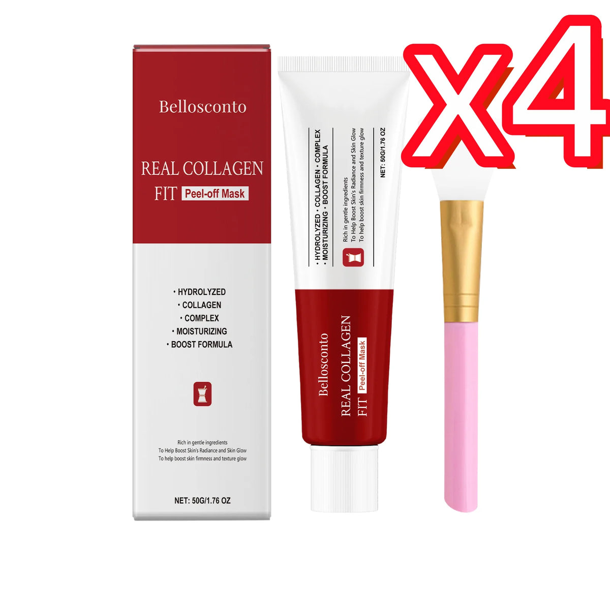 Collagen Peel Off Mask Clean Pores Exfoliating Remove Blackheads Reduce Oil Brighten Dull Skin Moisturize Smooth Skins Face Mask