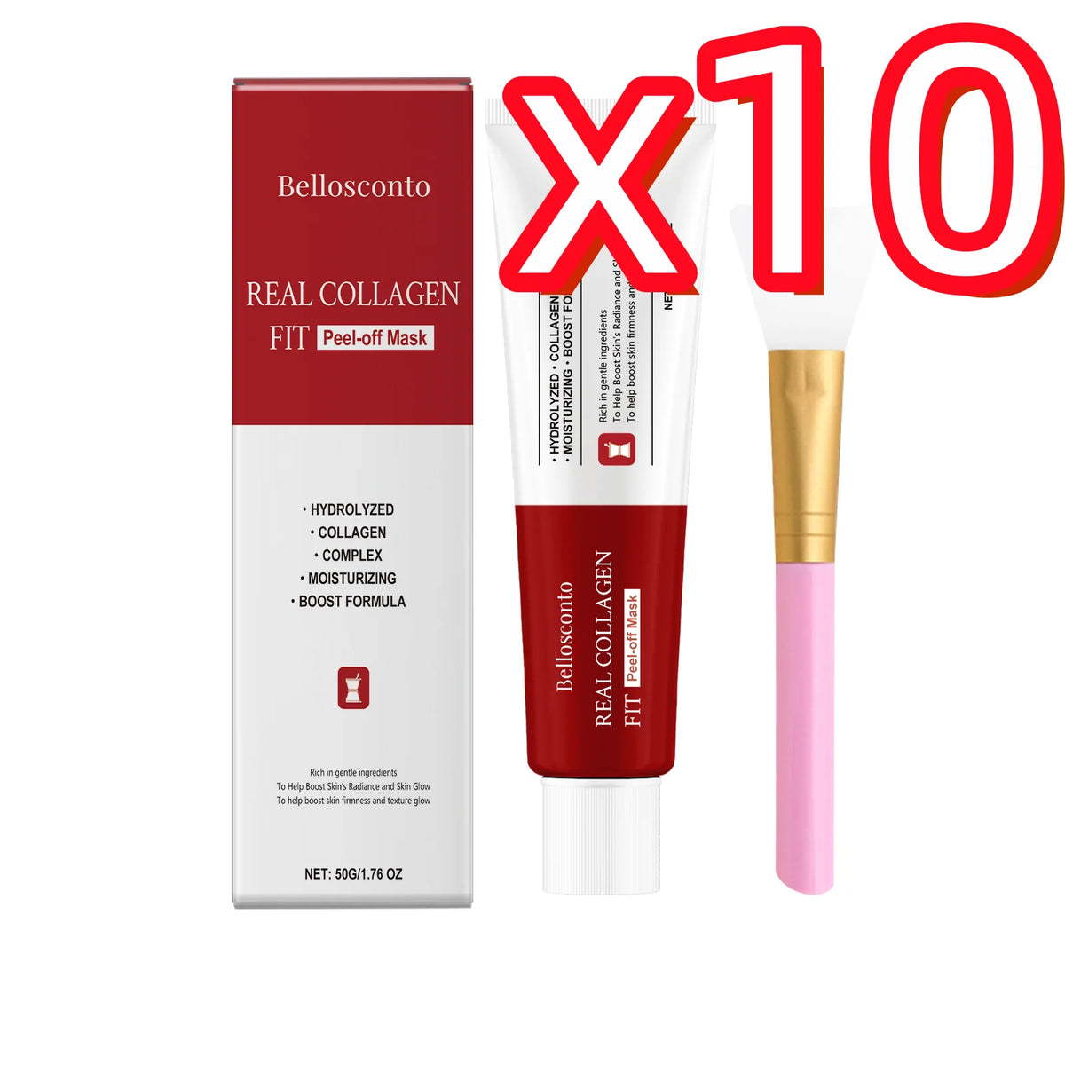 Collagen Peel Off Mask Clean Pores Exfoliating Remove Blackheads Reduce Oil Brighten Dull Skin Moisturize Smooth Skins Face Mask