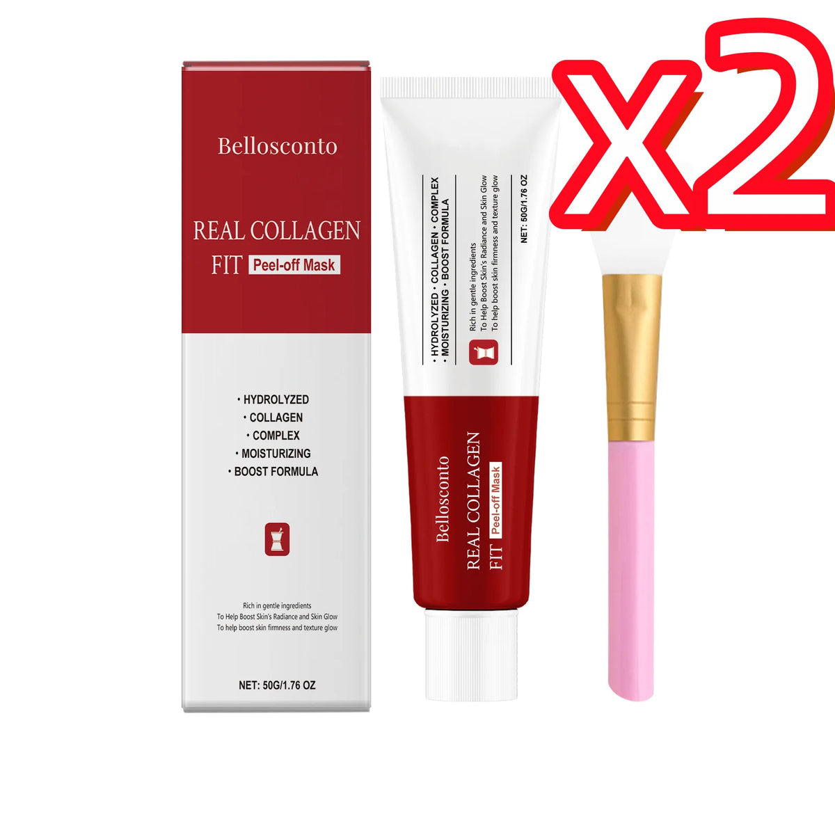 Collagen Peel Off Mask Clean Pores Exfoliating Remove Blackheads Reduce Oil Brighten Dull Skin Moisturize Smooth Skins Face Mask